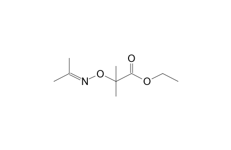 2-(isopropylideneamino)oxy-2-methyl-propionic acid ethyl ester