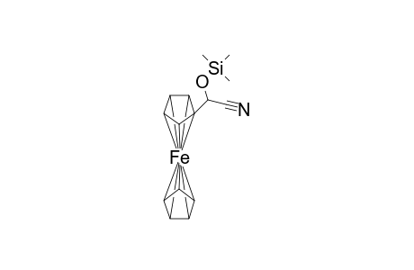 (rac)-[Cyano(trimethylsilyloxy)methyl]ferrocene