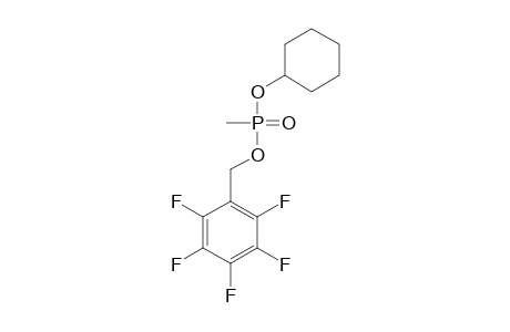 Cyclohexyl pentafluorobenzyl methylphosphonate