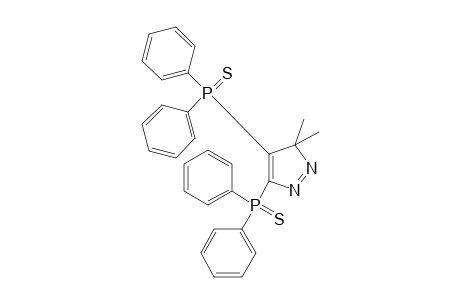 (3,3-dimethyl-3H-pyrazol-4,5-diyl)bis[diphenylphosphine sulfide]