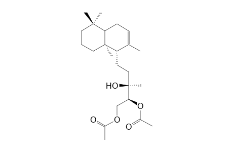 (+)-ENT-LABD-7-EN-13S-OL-14R,15-DIACETATE