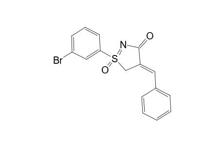 (Z)-4-Benzylidene-1-(3-bromophenyl)-4,5-dihydro-3H-1.lambda.6-isothiazol-3-one-1-oxide