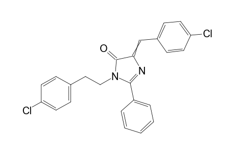 4-(p-chlorobenzylidene)-1-(p-chlorophenthyl)-2-phenyl-2-imidazolin-5-one