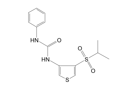 1-[4-(isopropylsulfonyl)-3-thienyl]-3-phenylurea