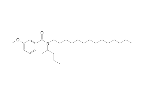 Benzamide, 3-methoxy-N-(2-pentyl)-N-tetradecyl-