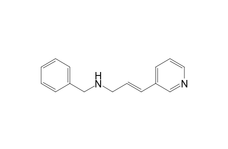 (E)-N-benzyl-3-(3-pyridyl)prop-2-en-1-amine