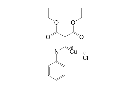 [CU(CL)-[C(NHPH)[CH(COOET)2]]