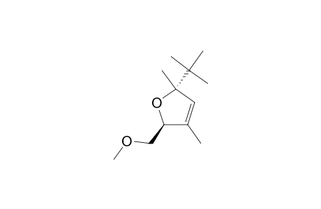 5-TERT.-BUTYL-3,5-DIMETHYL-2-METHOXYMETHYL-2,5-DIHYDROFURAN;MAJOR-DIASTEREOMER