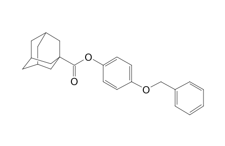 1-Adamantanecarboxylic acid , 4-benzyloxyphenyl ester