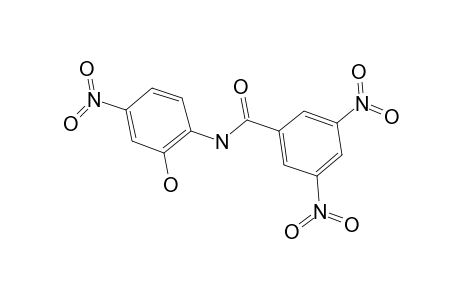 Benzamide, 3,5-dinitro-N-(2-hydroxy-4-nitrophenyl)-