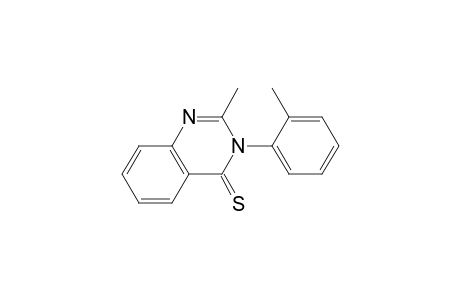 2-methyl-3-(o-tolyl)-4(3H)-quinazolinethione