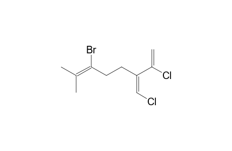 (3Z)-6-bromo-2-chloro-3-(chloromethylidene)-7-methylocta-1,6-diene