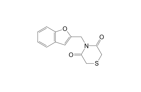 4-[(2-benzofuranyl)methyl]-3,5-thiomorpholinedione