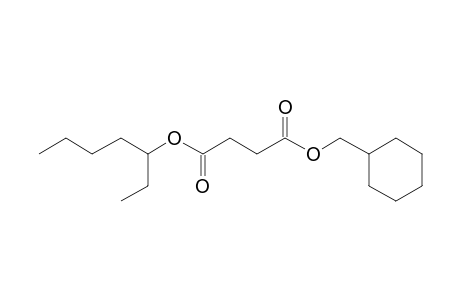 Succinic acid, cyclohexylmethyl 3-heptyl ester