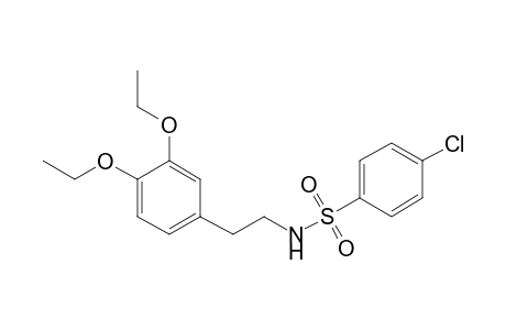 4-Chloro-N-[2-(3,4-diethoxy-phenyl)-ethyl]-benzenesulfonamide