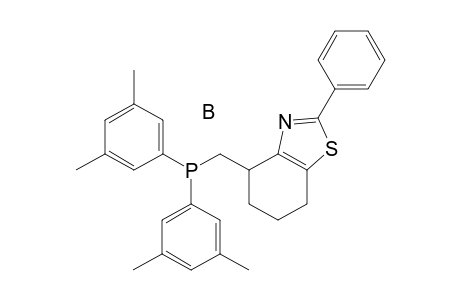 (R)-4-((bis(3,5-dimethylphenyl)phosphino)methyl)-2-phenyl-4,5,6,7-tetrahydrobenzo[d]thiazole Borane