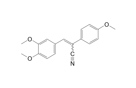 3-(3,4-Dimethoxyphenyl)-2-9P-methoxyphenyl)acrylonitrile