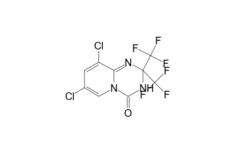 7,9-Dichloro-2,2-bis-trifluoromethyl-2,3-dihydro-pyrido[1,2-a][1,3,5]triazin-4-one