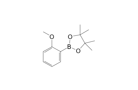 2-(2-Methoxyphenyl)-4,4,5,5-tetramethyl-1,3,2-dioxaborolane