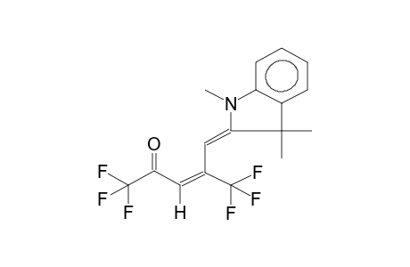 1,1,1,5,5,5-HEXAFLUORO-4-[(1,3-DIHYDRO-1,3,3-TRIMETHYL-2H-INDOL-2-YLIDEN)METHYL]-3-PENTEN-2-ONE