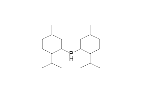 PHOSPHINE, BIS[5-METHYL-2-(1-METHYLETHYL)CYCLOHEXYL]-, [1alpha(1R*,2S*,5R*),2beta,5alpha]-