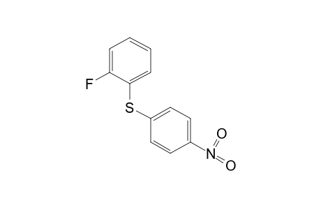 o-Fluorophenyl p-nitrophenyl sulfide