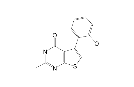 2-METHYL-5-(2-HYDROXY-PHENYL)-3,4-DIHYDRO-THIENO-[3,2-E]-PYRIMIDINE-4-ONE