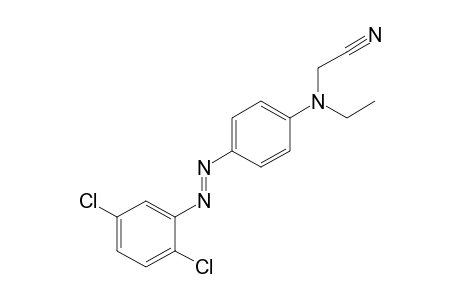{p-[(2,5-dichlorophenyl)azo]-N-ethylanilino}acetonitrile