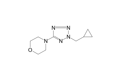 2-(cyclopropylmethyl)-5-morpholino-2H-tetrazole