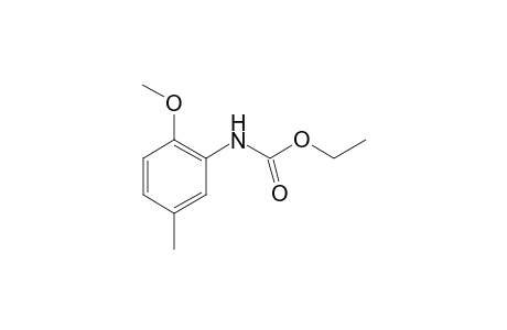 2-methoxy-5-methylcarbanilic acid, ethyl ester