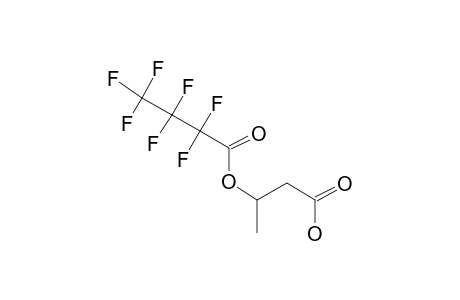 (+-)-3-hydroxybutyric acid, heptafluorobutyrate