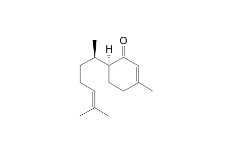 (6S)-3-methyl-6-[(2R)-6-methylhept-5-en-2-yl]-1-cyclohex-2-enone