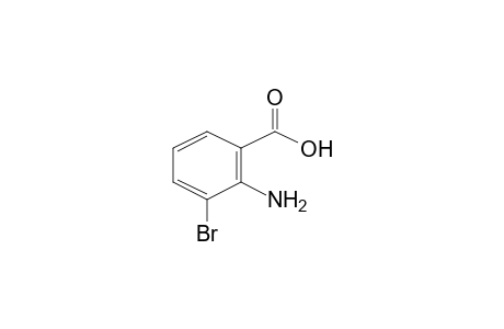 Benzoic acid, 2-amino-3-bromo-