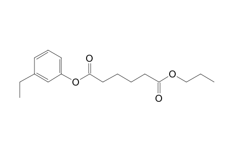 Adipic acid, 3-ethylphenyl propyl ester