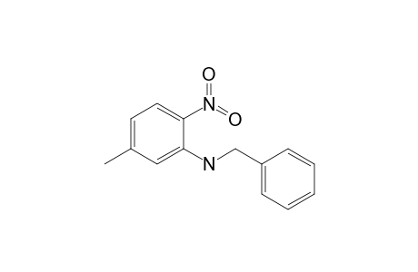 5-Methyl-2-nitro-N-(phenylmethyl)aniline