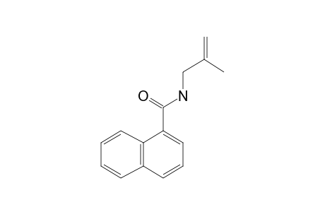 1-Naphthamide, N-methallyl-