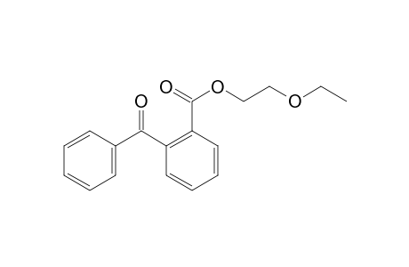 o-Benzoylbenzoic acid, 2-ethoxyethyl ester