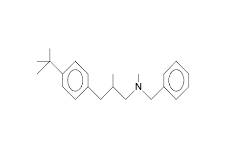Benzenepropanamine, 4-(1,1-dimethylethyl)-N,beta-dimethyl-N-(phenylmethyl)-
