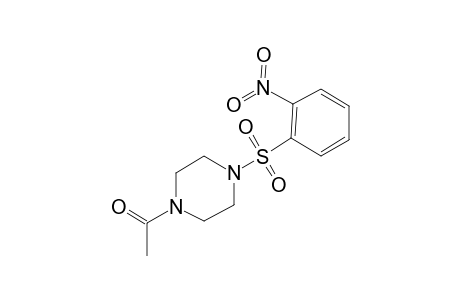 1-[(2-Nitrophenyl)sulfonyl]piperazine, 1ac derivative