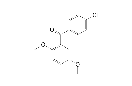 4'-chloro-2,5-dimethoxybenzophenone