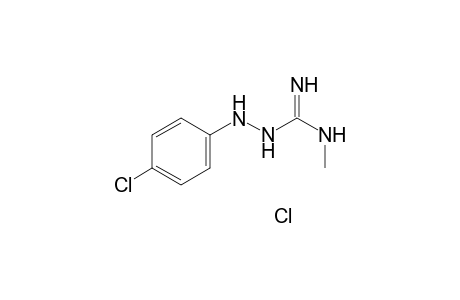 N-Methyl-2-(4-chlorophenyl)hydrazinecarboximidamide hydrochloride