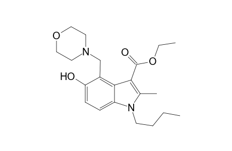 1-Butyl-5-hydroxy-2-methyl-4-morpholin-4-ylmethyl-1H-indole-3-carboxylic acid ethyl ester