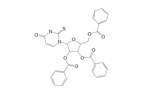 .beta.-Ribofuranose, 1-deoxy-1-[pyrimidin-4-one-2-thione-1-yl]-2,3,6-tribenzoyl-