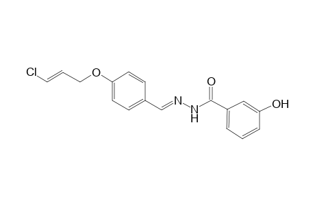 Benzhydrazide, 3-hydroxy-N2-[4-(3-chloroallyloxy)benzylideno]-