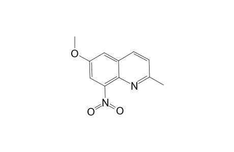 6-Methoxy-2-methyl-8-nitroquinoline