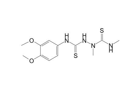 6-(3,4-Dimethoxyphenyl)-1,3-dimethyl-2,5-dithiobiurea