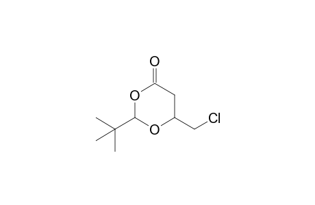 2-t-Butyl-6-chloromethyl-[1,3]dioxan-4-one