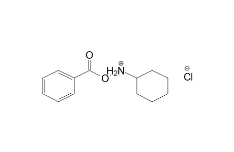 Cyclohexanamine, N-(benzoyloxy)-, hydrochloride