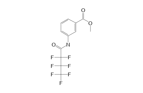 Methyl 3-(N-heptafluorobutyrylamino)benzoate