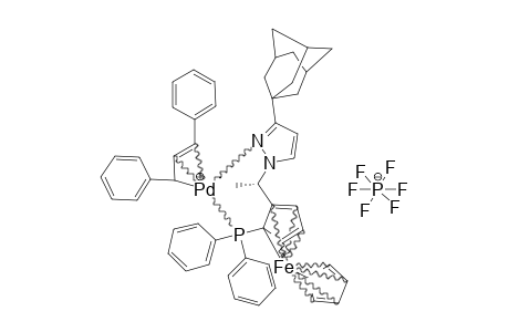 [PD-(ETA(3)-PH-CH-CH-CH-PH)-[1-[(S)-1-[(R)-2-(DIPHENYLPHOSPHINO)-FERROCENYL]-ETHYL]-3-(1-ADAMANTYL)-1H-PYRAZOLE]]-[PF6];EXO-SYN-SYN-ISOMER